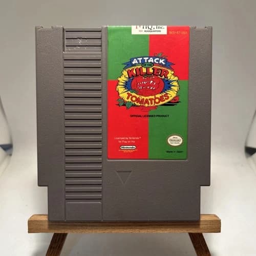 Attack of the Killer Tomatoes (Nintendo Entertainment System, 1992) Tested!