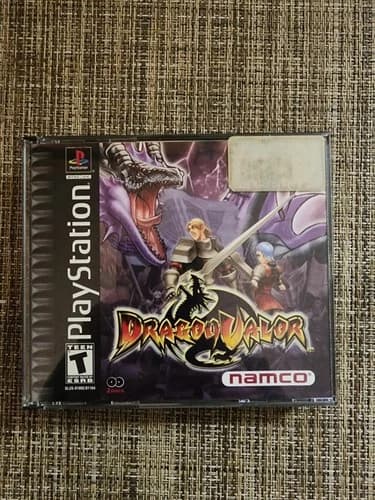 Dragon Valor Sony PlayStation 1 PSONE Pre-Owned V Good Cond. See description