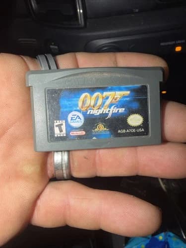 007 Nightfire Gameboy Advance (Game Only) Authentic Cartridge