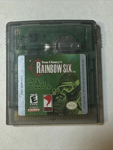Tom Clancy's Rainbow Six (Nintendo Game Boy Color, 2000) Cartridge Only - Tested