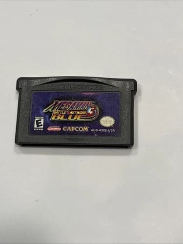 Mega Man Battle Network 3 Blue (Nintendo Game Boy Advance ) Game Cartridge – GBA