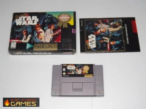 Super Star Wars - COMPLETE BOX - SUPER NINTENDO SNES - 327a