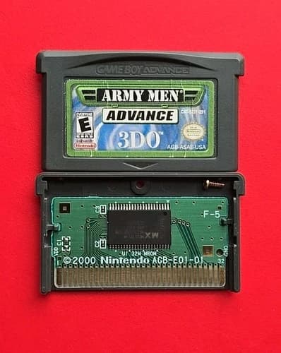 Army Men Advance Game Boy Advance Nintendo GBA Shooter Authentic Tested
