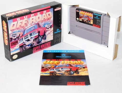 Super Off Road SNES Super Nintendo Complete CIB! Good Condition! Rare!