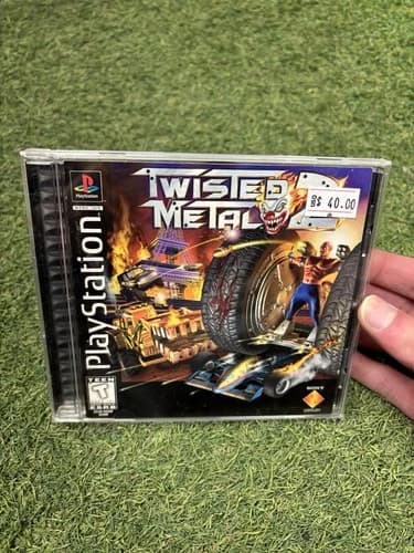 Twisted Metal 2 CIB Black Label Sony PlayStation 1 PS1 Tested Working