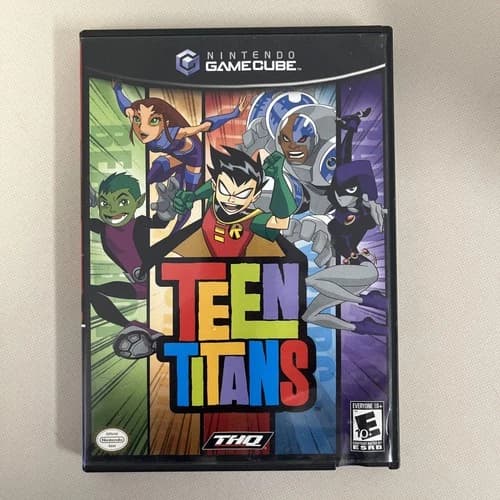 Teen Titans Nintendo GameCube Teen Titans TESTED WORKS