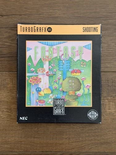 Fantasy Zone (TurboGrafx-16) - Complete CIB in Box, Tested Fast Shipping!