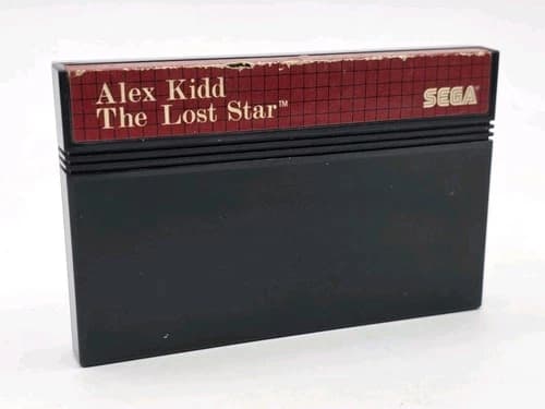Alex Kidd: The Lost Stars Sega Master System Cartridge Only Cleaned