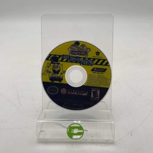 SpongeBob SquarePants Lights Camera Pants (Gamecube, 2005)