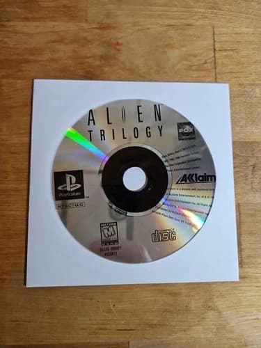 Sony PlayStation 1 PS1 Disc Only Tested Alien Trilogy GH