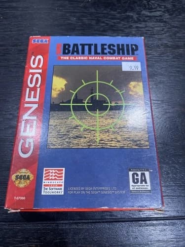 Super Battleship ***CIB - Cardboard Box*** - Sega Genesis