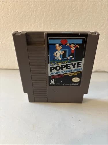 Popeye Cartridge Only (Original Nintendo Entertainment System 1986) Tested NES