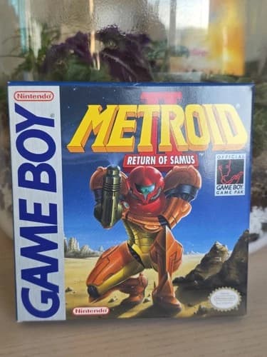 Metroid 2 Return of Samus Nintendo Game Boy Cib