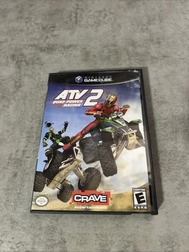 ATV Quad Power Racing 2 - Nintendo GameCube - Complete CIB Tested And Working