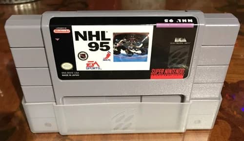 NHL 95 (Super Nintendo Entertainment System, 1995 SNES