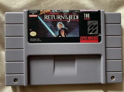 Super Nintendo SNES - Super Star Wars: Return of the Jedi (1994) - Tested, Clean
