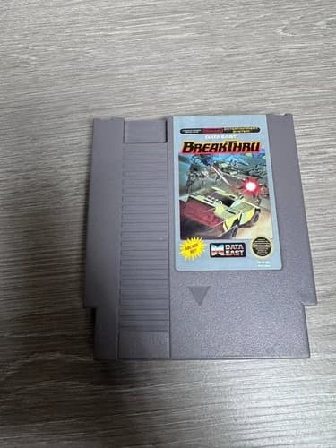 BreakThru Nintendo NES Video Game Data East Arcade Shooter
