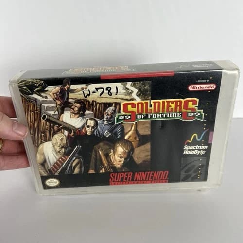 Soldier of Fortune (Super Nintendo Entertainment System, 1993) SNES
