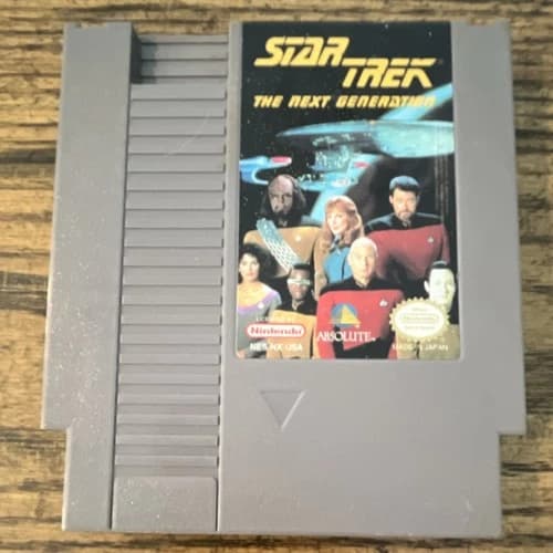 Absolute Star Trek The Next Generation Nintendo NES NTSC-U/C
