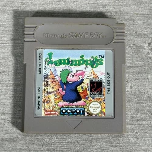 Lemmings Nintendo Game Boy Color Advance Game - Cart Only Genuine Ocean