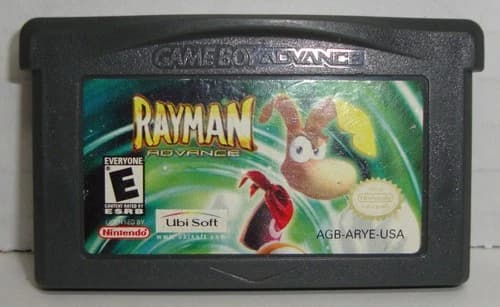 RAYMAN ADVANCE GAME BOY ADVANCE NINTENDO GBA CARTRIDGE