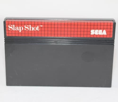 Slap Shot Sega Master System Authentic! Great Condition! Tested! NICE!