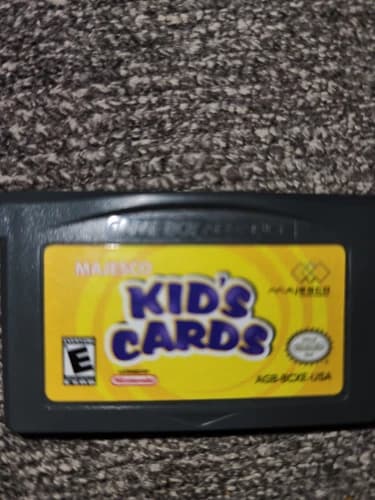 Majesco Kid's Cards (Nintendo Game Boy Advance, 2005) Cartridge only.