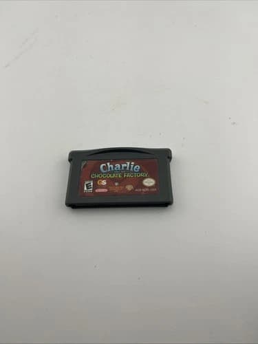 Charlie and the Chocolate Factory Nintendo Game Boy Advance Willy Wonka Free SHP