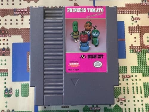 NES Nintendo Princess Tomato in the Salad Kingdom Cart GENUINE AUTHENTIC TESTED