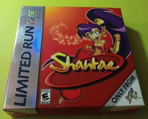 Shantae Nintendo Game Boy Color GBC, 2021 WayForward Limited Run Games LRG WORKS