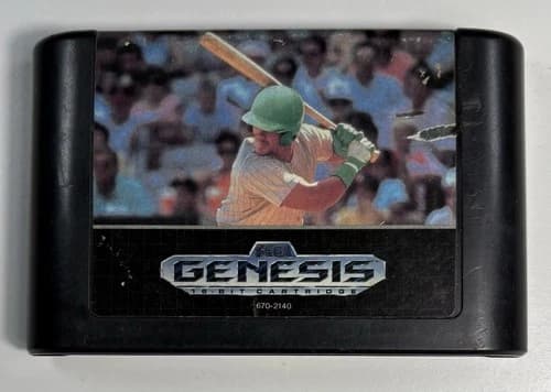 Sports Talk Baseball (Sega Genesis, 1992) AUTHENTIC CART ONLY - TESTED WORKS