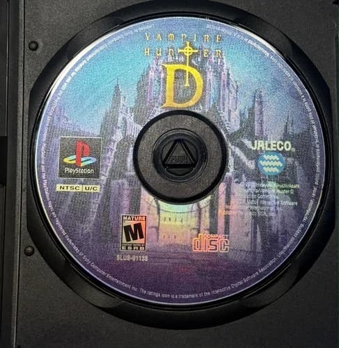 Vampire Hunter D Sony PlayStation 1 PS1 Disc Only Tested Working
