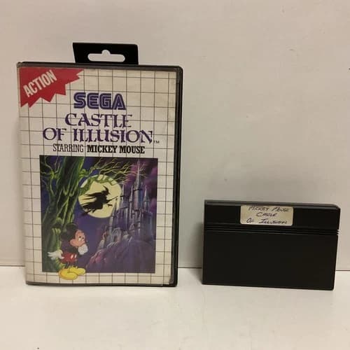 Castle of Illusion Starring Mickey Mouse Sega Master System - Free Post