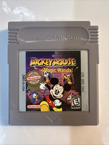 Disney Mickey Mouse Magic Wands (Nintendo Gameboy) Cartridge Only - Tested