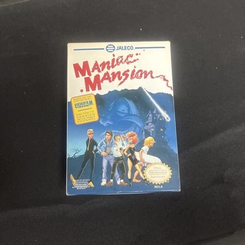 Maniac Mansion (Nintendo NES, 1990) CIB