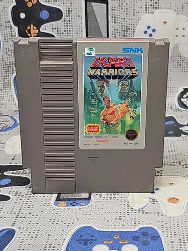 Ikari Warriors (Nintendo NES, 1987) Cartridge Only Sale CLEANED & TESTED