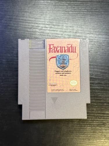 Faxanadu Nintendo Entertainment System NES Game