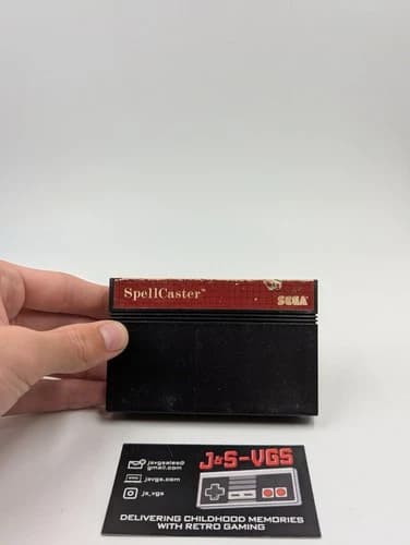 SpellCaster Sega Master System Cartridge Only Tested Authentic USA Game