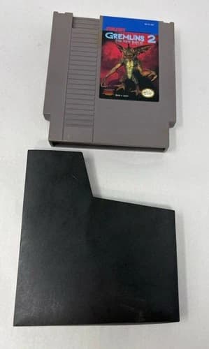 Gremlins 2: The New Batch Nintendo NES Game Cartridge