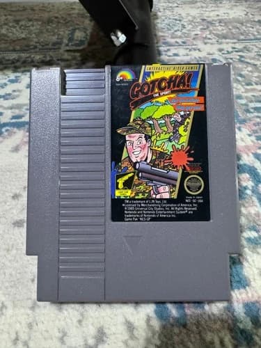 Gotcha (Nintendo NES, 1987) - Authentic - Cart Only
