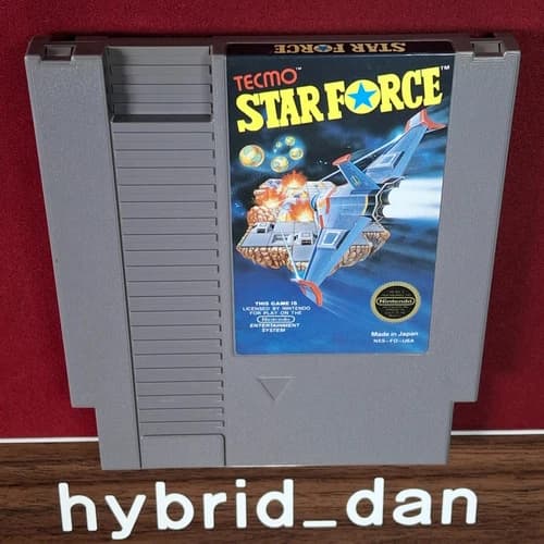 Star Force (NES) Nintendo Authentic Game Cart Cartridge USA NTSC StarForce Tecmo