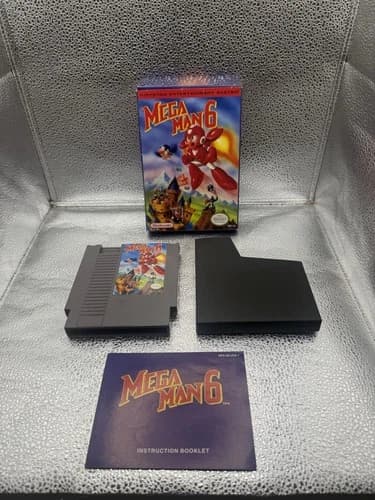 Mega Man 6 (Nintendo Entertainment System | NES) Authentic Complete in Box CIB