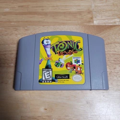 Tonic Trouble N64 Nintendo 64, 1999 - Tested
