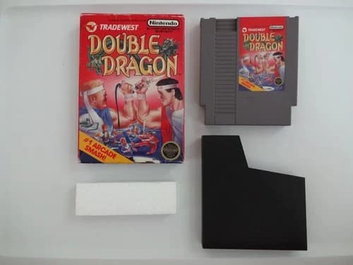 Double Dragon Complete in Box Nintendo NES CIB