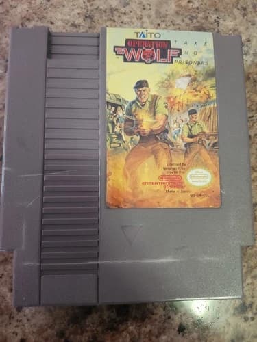 Operation Wolf Nintendo NES
