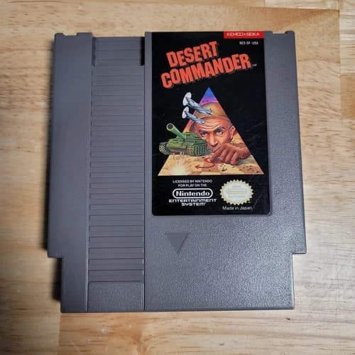 Desert Commander Nintendo Entertainment System, 1989 NES - Tested