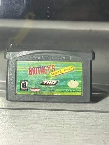Nintendo Game Boy Advance GBA Britney’s Dance Beat THQ