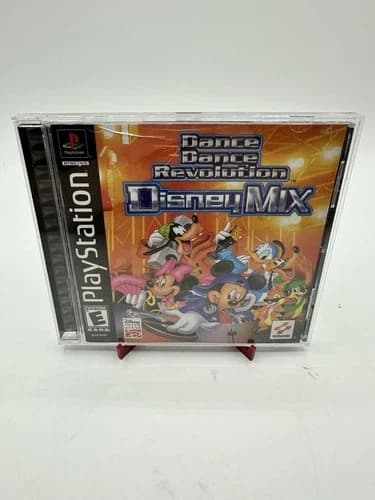 Dance Dance Revolution: Disney Mix (Sony PlayStation 1, 2001) Cib