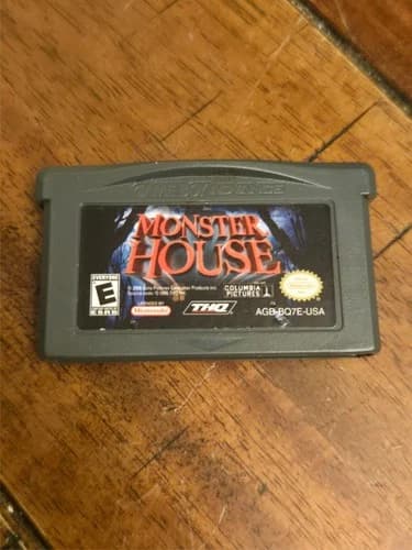 Monster House Gameboy Advance GBA Game Authentic 2006 - VG02