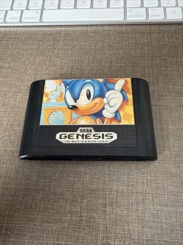 Sega Genesis Sonic The Hedgehog Tested And Working Cartridge Only
